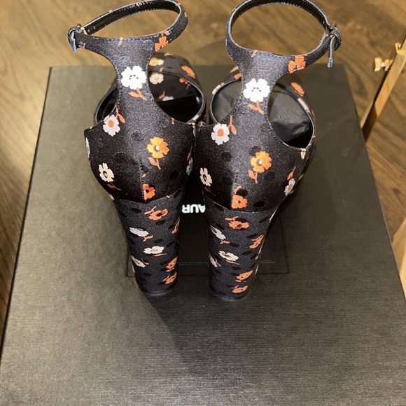 Saint Laurent platform sandal - Picture 2 of 6